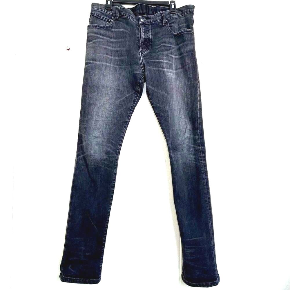 EN NOIR E|N Men’s Jeans Size 36 Black Wash Denim Skinny Jeans Size Waist 36